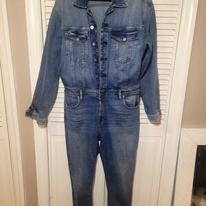 Hudson Jeans Light Wash Denim Jacket - Blue